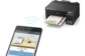 EPSON EcoTank L1250 – Impressora, tanque de Tinta Colorida, Wi-Fi Direct, Comando de voz, Bivolt, Cor: Preto