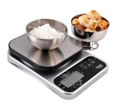 Balança digital Pró para Cozinha pró 5 kg, Prata, BAL7825, Euro Home