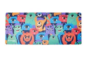 BRIGHT GAMERS MOUSE PAD GAMER MONSTERS, COLORIDO