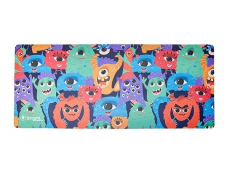 BRIGHT GAMERS MOUSE PAD GAMER MONSTERS, COLORIDO