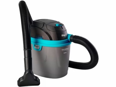Aspirador de Pó e Água WAP 1400W GTW Compact – Preto e Turquesa