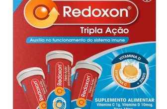 Redoxon Tripla Ação com Vitamina C, Vitamina D e Zinco, 30 comprimidos Efervescentes sabor Laranja