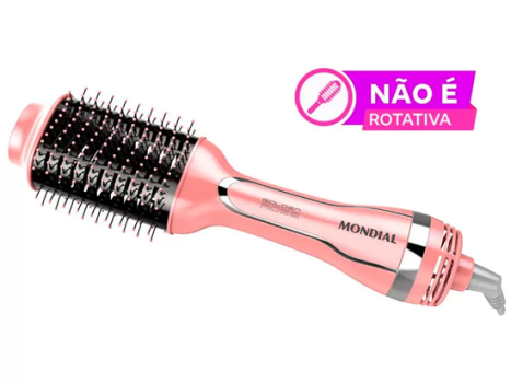Escova Secadora Mondial Golden Rose ES-02 – 1200W Turmalina