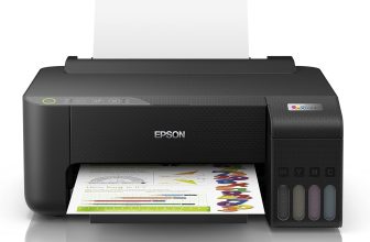 EPSON EcoTank L1250 – Impressora, tanque de Tinta Colorida, Wi-Fi Direct, Comando de voz, Bivolt, Cor: Preto