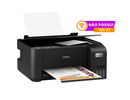 Impressora Multifuncional Epson Ecotank L3210 – Tanque de Tinta Colorida USB