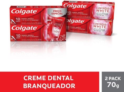 Creme Dental Para Clareamento Colgate Luminous White Glow 70g