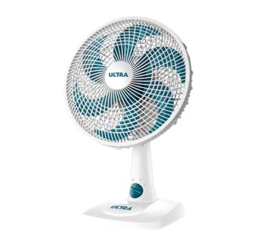 Ventilador de mesa 30cm, Ultra, 220V, Branco/Azul – V-30-6P