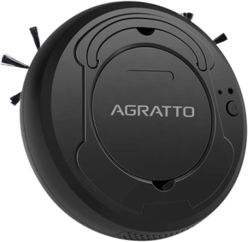 Agratto Aspirador de po robo Praticci USB 3W preto bivolt -AAR01L-04, Modelo: 13927