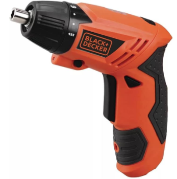 Black Decker Parafusadeira, Bateria 4.8V, com16 Acessórios, Modelo KC4815B, Bivolt