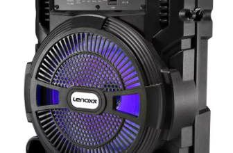 Caixa De Som Amplificada Bluetooth Ca80 120w Lenoxx Cor Preto 110V/220V