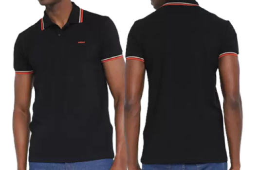 Camisa Polo Colcci Frisos Masculina