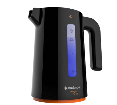 Chaleira Elétrica Contrast, Cadence, Preto