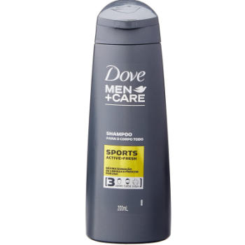 Dove Shampoo 3 Em 1 Men+Care Sports 200Ml