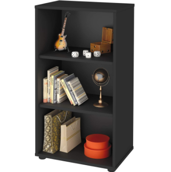 Estante Para Livros Clean 81.2cm Preta Artany