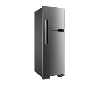 Geladeira Brastemp Frost Free Duplex 375L Inox com – Compartimento Extrafrio Fresh Zone BRM44HK