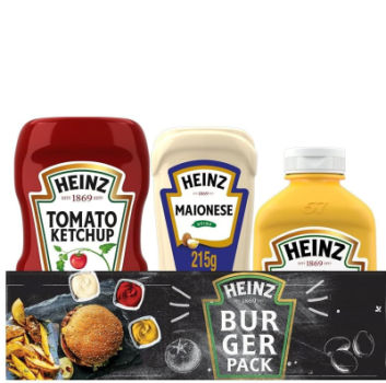 HEINZ Ketchup Mostarda E Maionese Heinz Pack
