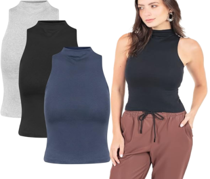 Kit 3 Cacharrel Smirna Gola Alta