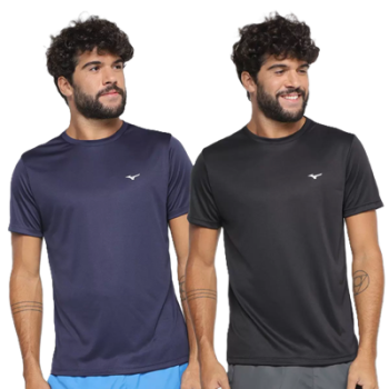 Kit Camiseta Mizuno Energy Masculina – 2 Peças
