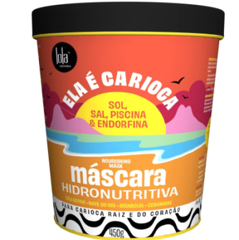 Lola Cosmetics Ela é Carioca Sol, Sal, Piscina & Endorfina Máscara Hidronutritiva 450g Lola