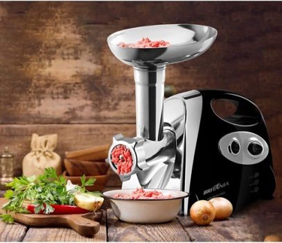 Moedor de carne, 350W, Preto, 220v, Britânia