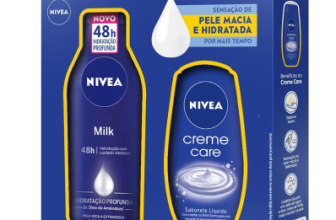 NIVEA Kit Loção Hidratante Milk Pele Seca a Extrasseca 200ml + Sabonete Líquido Creme Care 250ml