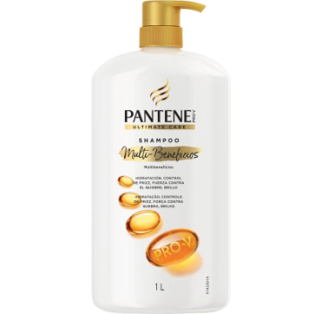 Pantene Ultimate Care Multibenefícios – Shampoo, 1L