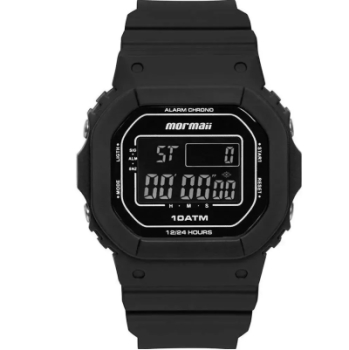 Relógio Mormaii Masculino Wave Preto – Mo0300jb/8p