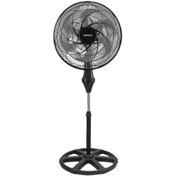 Ventisol Ventilador de Coluna Oscilante, Turbo 6 Pás Premium, Preto, 40cm, 220V