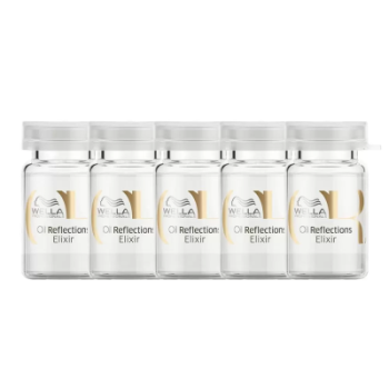 Wella Professionals – Oil Reflections Kit com 5 Ampolas de Tratamento