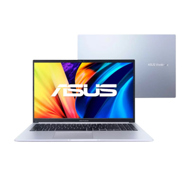 Notebook ASUS Vivobook X1502ZA-EJ1779 Intel Core i5 12450H 2GHz 4Gb Ram 256Gb SSD Linux KeepOS 15,6” Led Fhd Intel UHD Graphics Prata