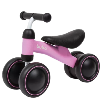 Bicicleta Infantil De Equilibrio Sem Pedal Rosa – Buba