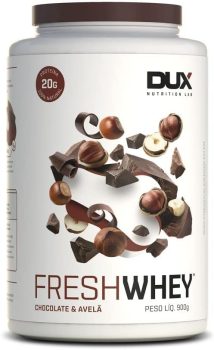 Dux Nutrition Fresh Whey Chocolate Belga E Avelã – Pote 900 G