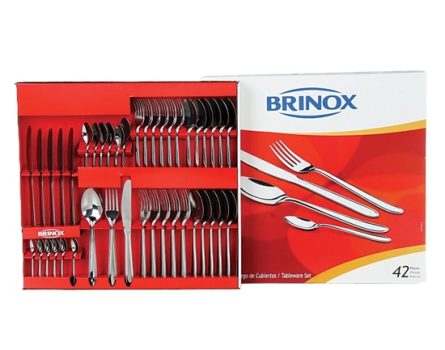 Faqueiro Siena, Brinox 5109/102, Aço Inox