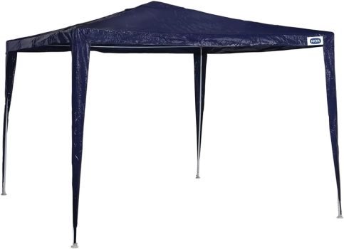 Gazebo 3m X 3m Ráfia Azul Mor