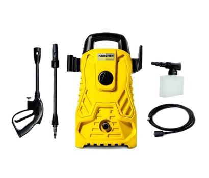 Lavadora de Alta pressão Kärcher Compacta 1500 PSI/Libras 1200W 300L/h com Aplicador de Detergente e Lança Regulável 127v