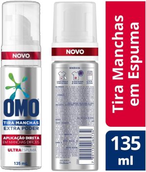 OMO Tira-Manchas Ultra Espuma Extra Poder Frasco 135Ml
