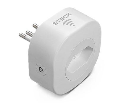 Steck, Tomada Inteligente, Steck Ambiente Conectado Wi-Fi, 10A, Bivolt, Branco