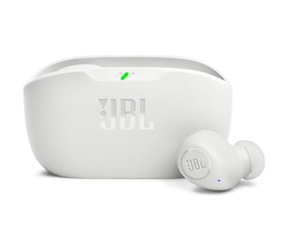 JBL, Fone de Ouvido Sem Fio, Bluetooth, Wave Buds TWS – Branco