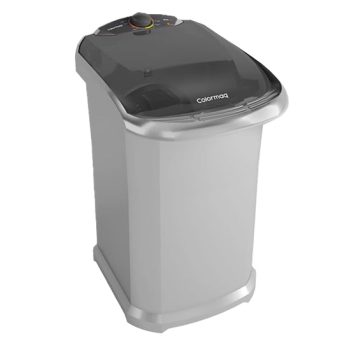 Colormaq Maquina de Lavar Roupa Semi Automatica Tanquinho 6kg LCT6 Prata 127V