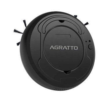 Agratto Aspirador de po robo Praticci USB 3W preto bivolt -AAR01L-04, Modelo: 13927