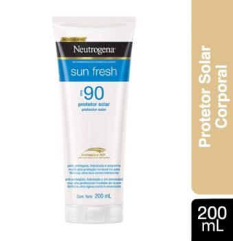 Neutrogena Sun Fresh Protetor Solar Corporal FPS 90, 200ml