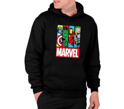 Moletom Canguru Capitao America Hulk Homem de Ferro Thor