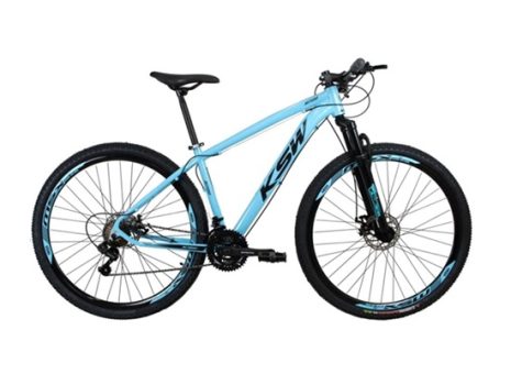 Bicicleta Aro 29 Ksw Xlt 24v Disco Câmbios Index