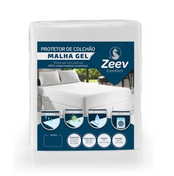 Protetor colchão King malha gel