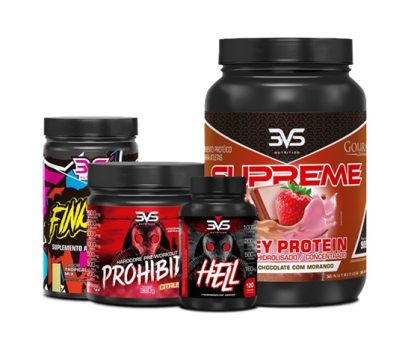 Combo Supreme 3VS Nutrition (Chocolate/Morango)