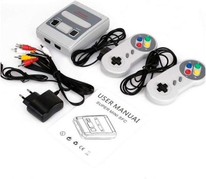 Mini Video Game Emulador Com 620 Jogos e 02 Controles