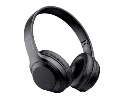 Headphone Bluetooth BASS 300 i2GO com Microfone Integrado, Controle Multimídia, Até 10h de bateria, Entrada Cartão Micro-SD, Entrada cabo auxiliar P2 (Incluso), Dobrável, Conexão Multiponto
