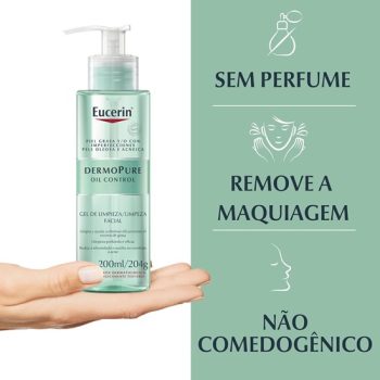 Eucerin, Gel de Limpeza Facial DermoPure Oil Control