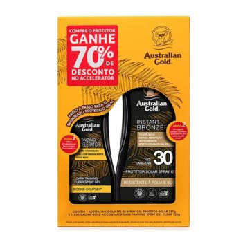 Promopack FPS 30 237ml + Acerador 125ml (70%), Australian Gold