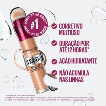 Corretivo Líquido Maybelline Eraser Instant Age Rewind 120 Light, 5.9ml